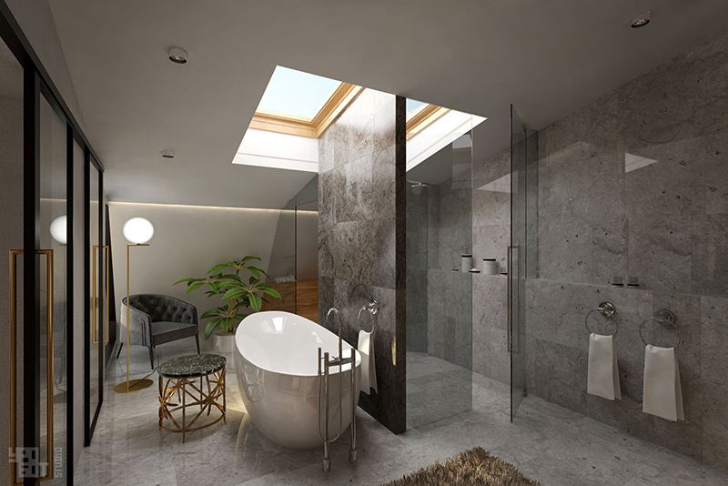 Bathroom Renovation Toronto-Penthouse Bathroom design Bathroom Renovation Toronto-Penthouse Bathroom design