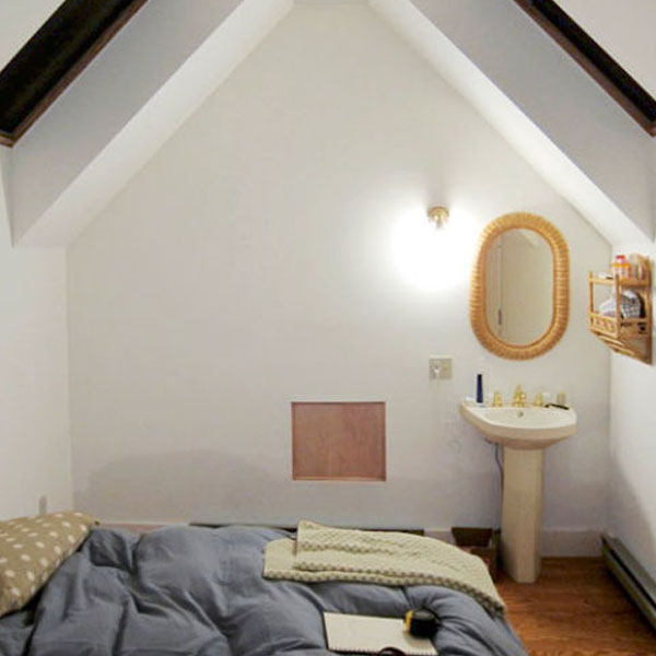 Bathroom Renovation Toronto-From boring to rustic accent wallbefore Bathroom Renovation Toronto-From boring to rustic accent wallbefore