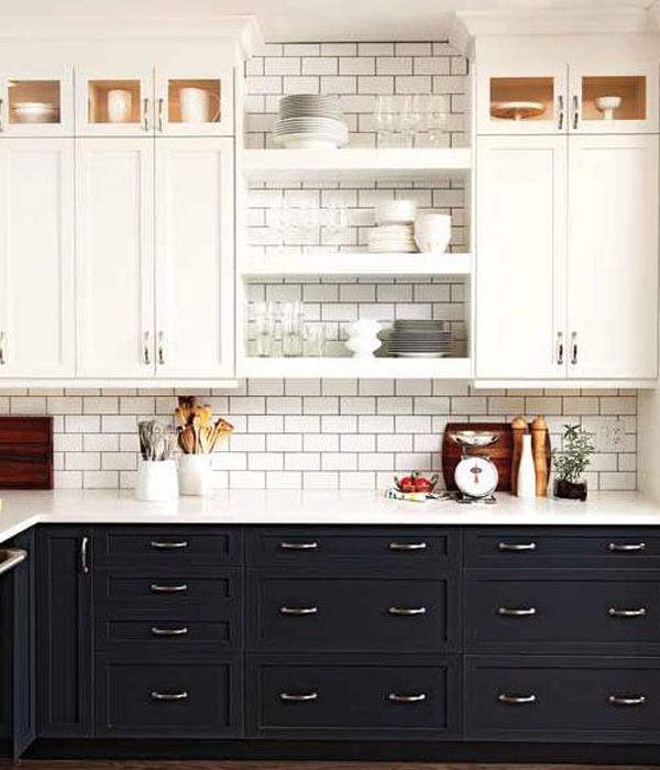 Kitchen Renovation Toronto-Two Tone Tuxedo Kitchen Kitchen Renovation Toronto-Two Tone Tuxedo Kitchen