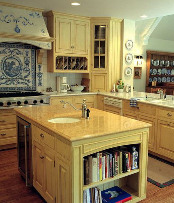 Kitchen Renovation Toronto-yellow-french-country-furniture